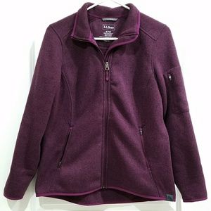 L. L. BEAN Sweater Fleece Jacket